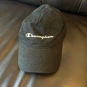 Black champion hat $15